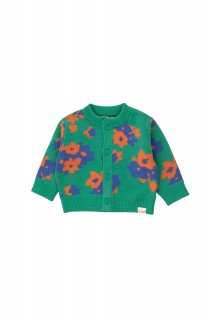 <img class='new_mark_img1' src='https://img.shop-pro.jp/img/new/icons13.gif' style='border:none;display:inline;margin:0px;padding:0px;width:auto;' />tiny cottonsFLOWERS BABY CARDIGAN emerald