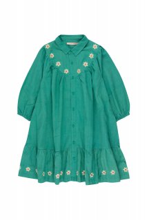 <img class='new_mark_img1' src='https://img.shop-pro.jp/img/new/icons13.gif' style='border:none;display:inline;margin:0px;padding:0px;width:auto;' />tiny cottonsDAISIES DRESS dark emerald