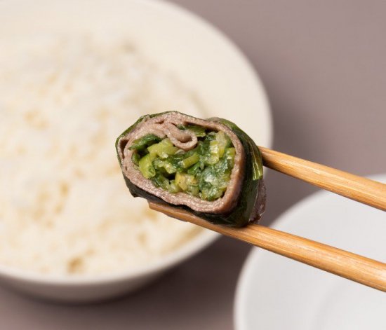 手包み肉汁ネギ塩タン | 冷凍肉料理 - 特選和牛の通販 肉のABCフーズサービス