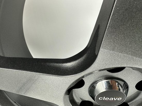 CLEAVE RACING FL53 18x9.5J +18 5H-100 ガンメタ/マシンド 4本セット