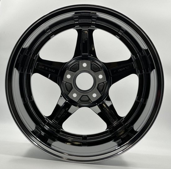 CLEAVE RACING FL53 18x9.5J +18 5H-100 ガンメタ/マシンド 4本セット