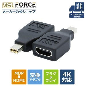 Mini DisplayPort ʥ to HDMI ʥ᥹) Ѵץ mdp ߥ display port 4k uc03
