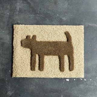 F/style DOGGY MAT "HOUSE" إޥå/ѥޥå MIX BROWN