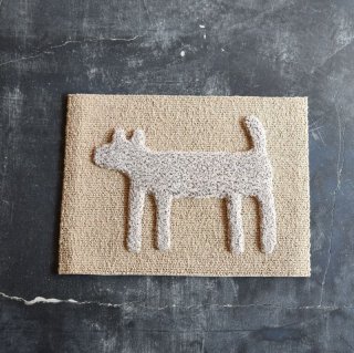 F/style DOGGY MAT "HOUSE" إޥå/ѥޥå MIX IVORY