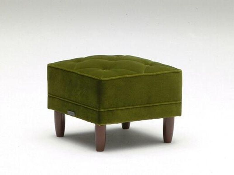 カリモク オットマン モケットグリーン カリモク60 カリモク60 オットマンモケットグリーン（ダークウォールナット