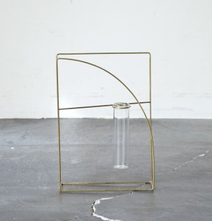 PIKE frame brass vase A