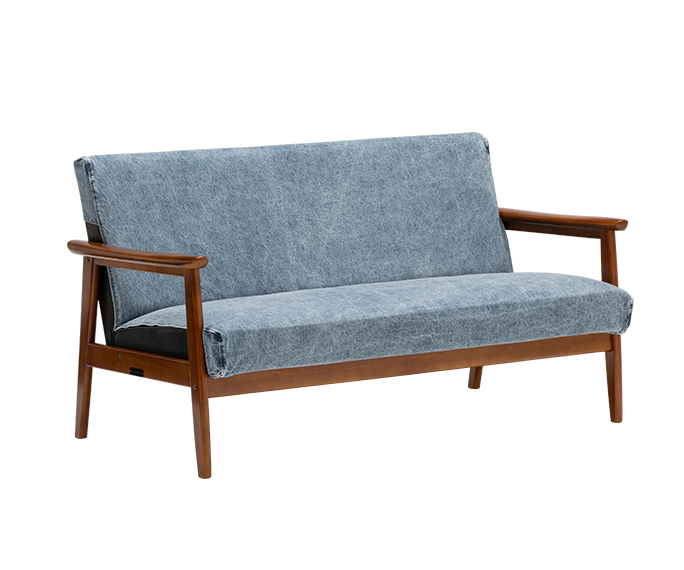 SOUTH DENIM SOFA カリモク60 Kチェア 2シーター カリモク60】Kチェア2シーターカバー デニム - Apartment online