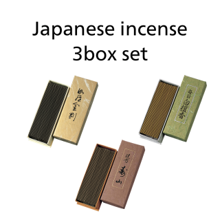 Overseas shippingJapanese Incense 3 box set