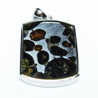 ѥ饵 ڥ ѥȡ ڥȥȥå Pallasite Meteorite  ǥ ꡼ ʪ  112-9035