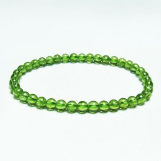 ڥɥå ֥쥹å 5mm ڥɡ ʪ  Peridot Bracelet  [M 1/10] 111-19181