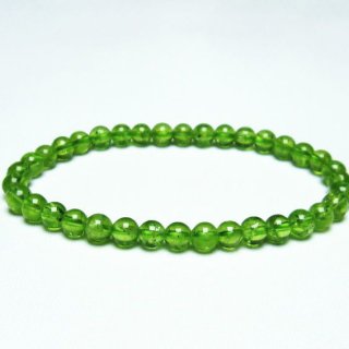 ڥɥå ֥쥹å 5mm ʪ 8  Peridot Bracelet  [M 1/10] 111-21796