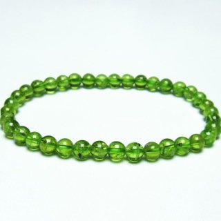 ڥɥå ֥쥹å 5mm ʪ 8  Peridot Bracelet  [M 1/10] 111-21855