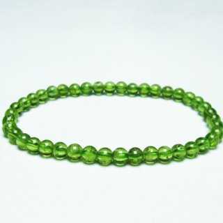 ڥɥå ֥쥹å 5mm ڥɡ ʪ  Peridot Bracelet  [M 1/10] 111-21861