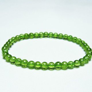 ڥɥå ֥쥹å 5mm ڥɡ ʪ  Peridot Bracelet  [M 1/10] 111-21883