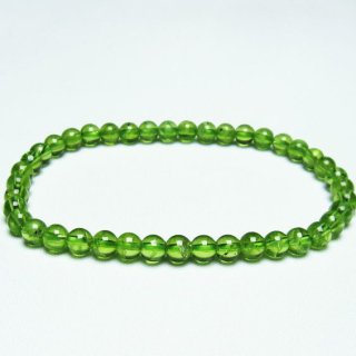 ڥɥå ֥쥹å 5mm ʪ 8  Peridot Bracelet  [M 1/10] 111-21895