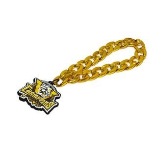 リストバンド付きジャガードロングタオル 黄 - シャープ産業 TOTAL FAN