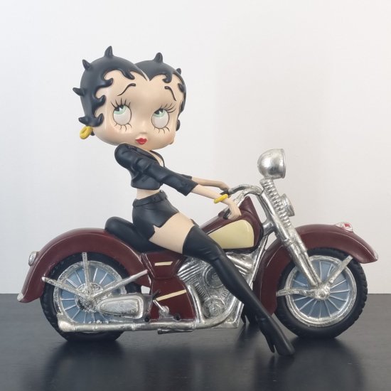 ベティ・ブープ バイクに乗ったフィギュア Betty Boop ビンテージ ベティちゃん フィギュア 人形 アメリカ雑貨