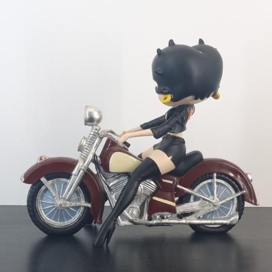 ベティ・ブープ バイクに乗ったフィギュア Betty Boop ビンテージ ベティちゃん フィギュア 人形 アメリカ雑貨