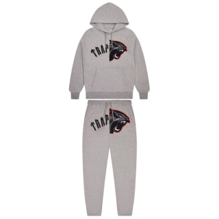¨ȯARCH SHOOTERS HOODIE TRACKSUIT - GREY/ RED