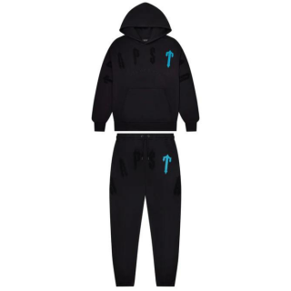 IRONGATE ARCH CHENILLE 2.0 TRACKSUIT - BLACK/BLUE