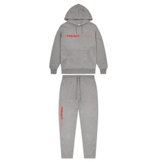 FULL SPEED TRACKSUIT - GREY/RED