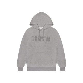 CHENILLE DECODED HOODIE - GREY