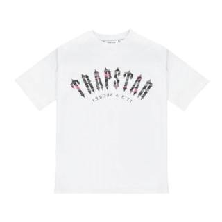 IRONGATE ARCH CAMO TEE - WHITE/PINK