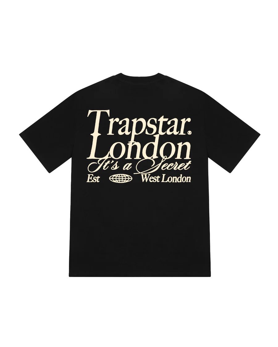 TRAPSTAR LONDON PRINT TEE - BLACK