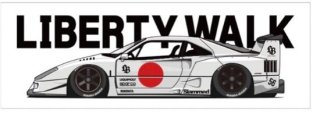 LIBERTYWALK BOX Sticker F40