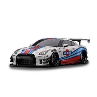 1/18 LB-WORKS Nissan GT-R R35 type 2 White/Blue/Red