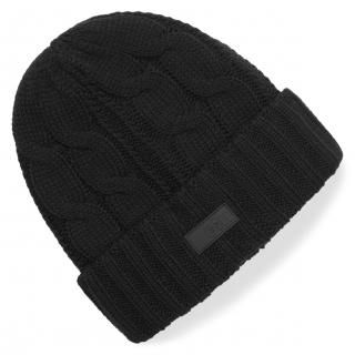<img class='new_mark_img1' src='https://img.shop-pro.jp/img/new/icons14.gif' style='border:none;display:inline;margin:0px;padding:0px;width:auto;' />HT56 Cable Knit Beanie Black / ケーブルニットビーニー ブラック