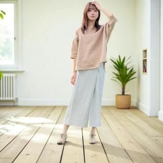 良品 KAPITAL キャピタル 藍染め 麻 リネン ワンピース サイズ1 良品 KAPITAL キャピタル 藍染め 麻 リネン ワンピース サイズ1