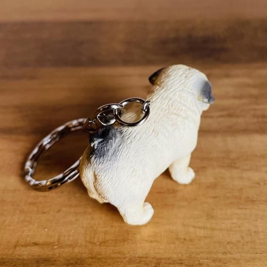 パグ　アクリルキーホルダー　犬　犬雑貨　動物 タピオカ　パグキーホルダー Amazon.co.jp: 超かわいいパグ犬 アクリル キーホルダー ギター