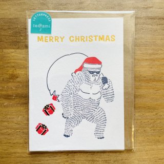 ꥹޥ Gorilla Santa Claus MERRY CHRISTMASץ