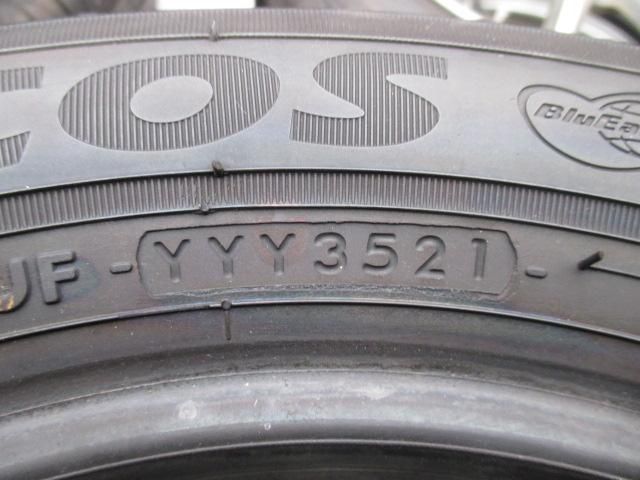 中古タイヤ 2021年製 155-65R13 ヨコハマ・エコス4本【MTH55001】