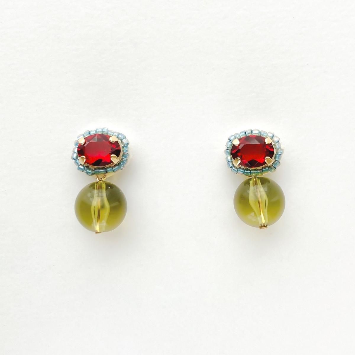EARRING:Ruby׻Ҷ