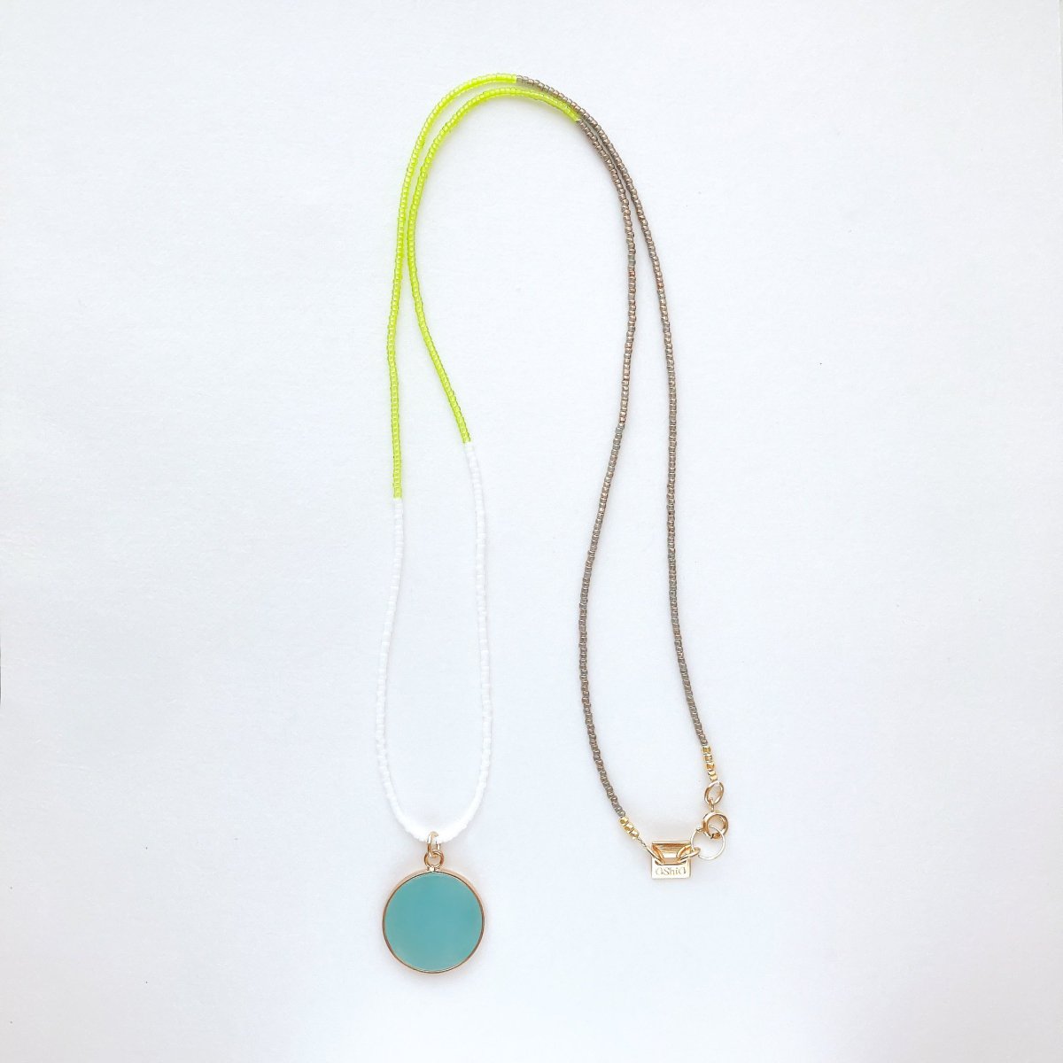 LONG NECLACE:Dyed stoneAMNC0002-A