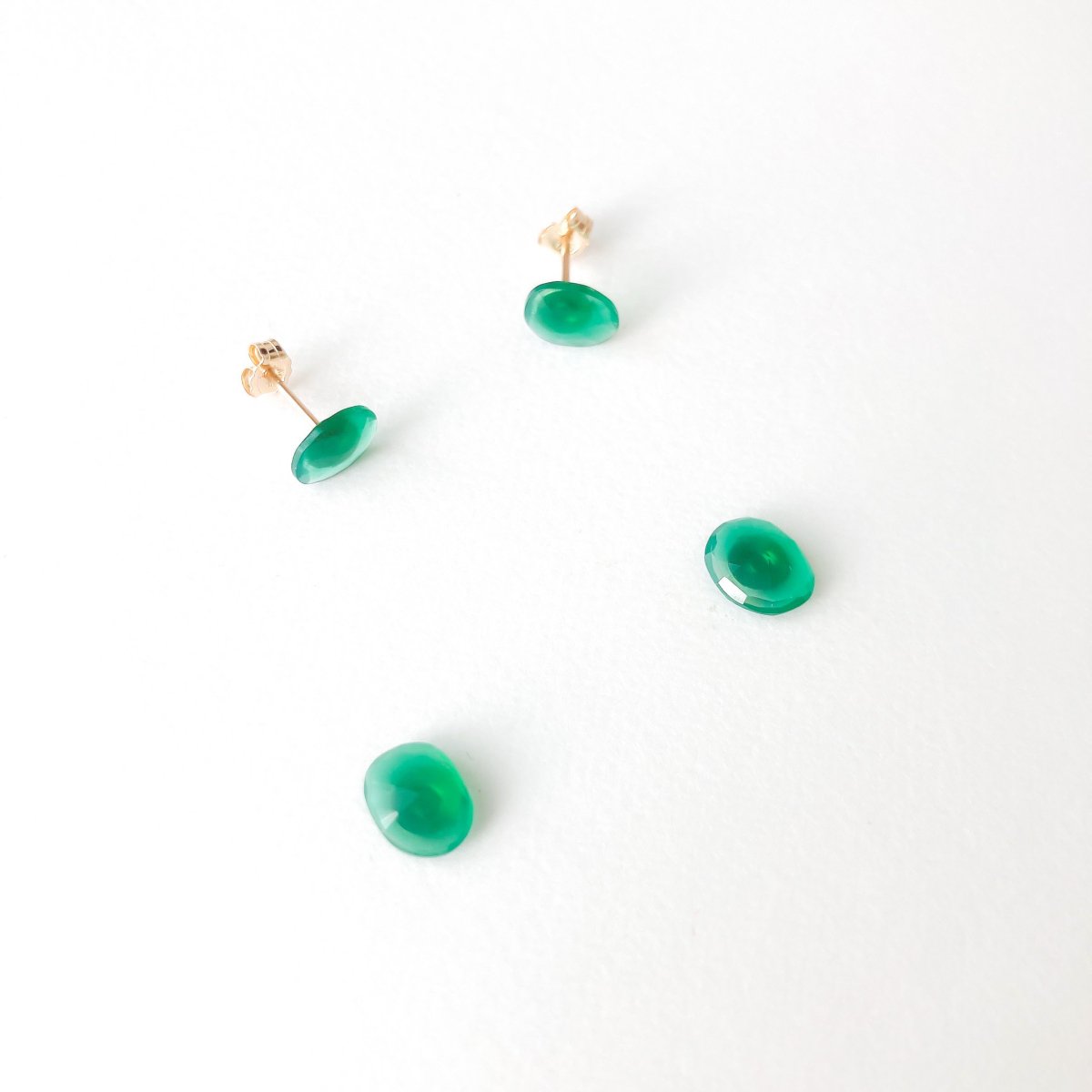 PIERCE:freeform Green onyx14KGF-GFP0019