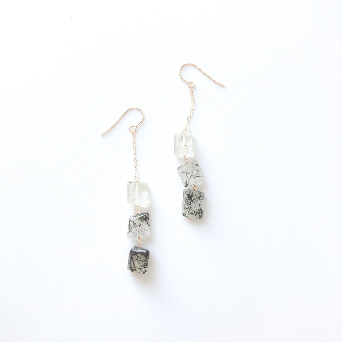 PIERCE:Tourmaline quartz14KGF-GFP0024