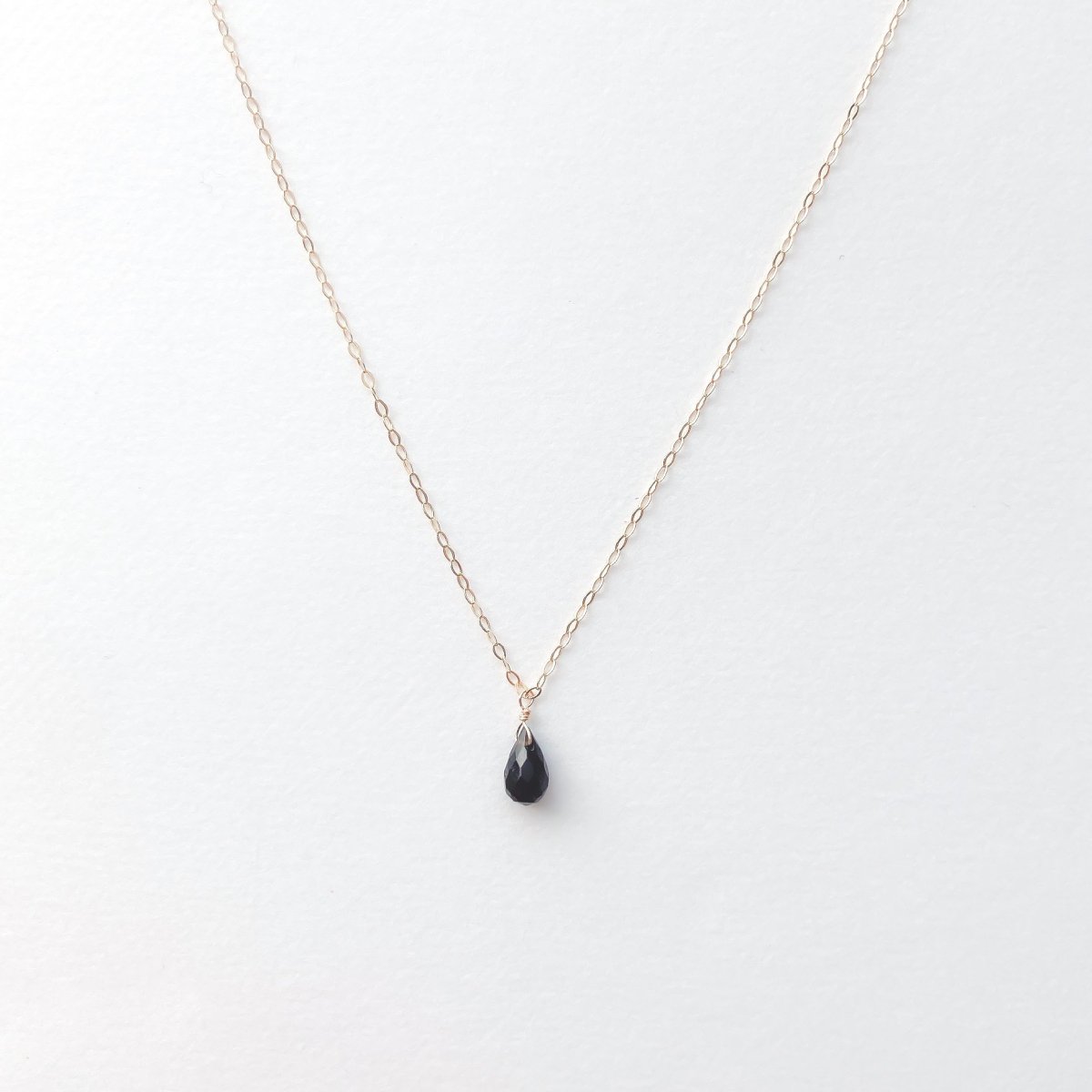 NECLACE:Black spinel14KGF-GFN0009