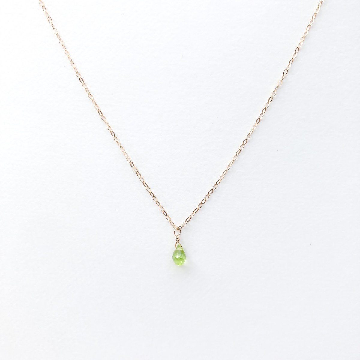 NECLACE:Peridot14KGF-GFN0010