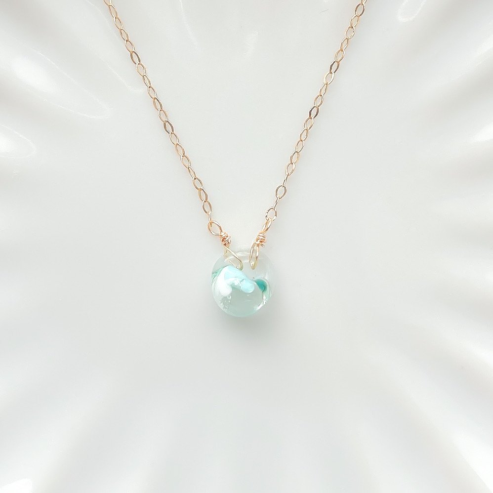 NECLACE:mint14KGF-GFN0018a