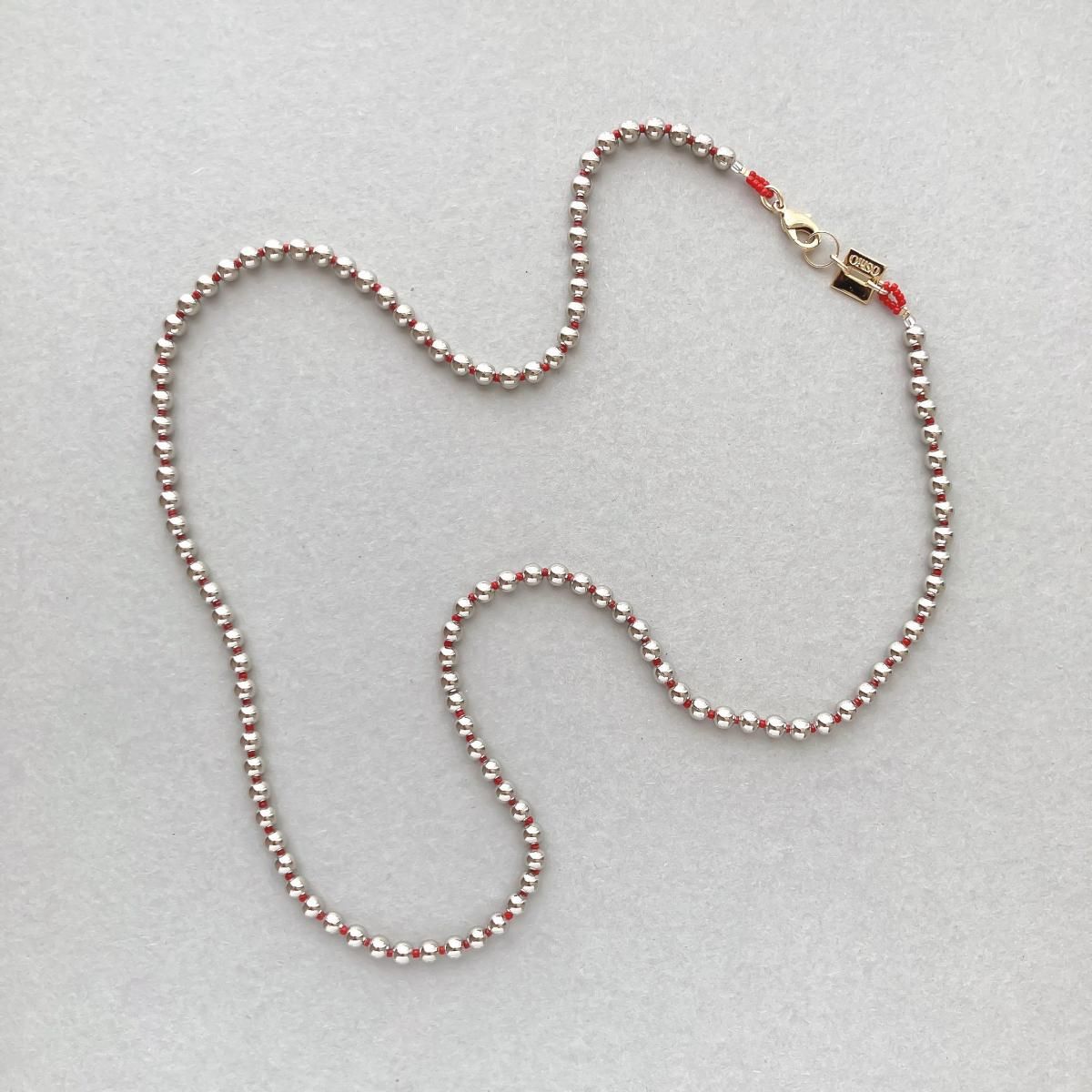 NECLACE:Round ballAMNC0020