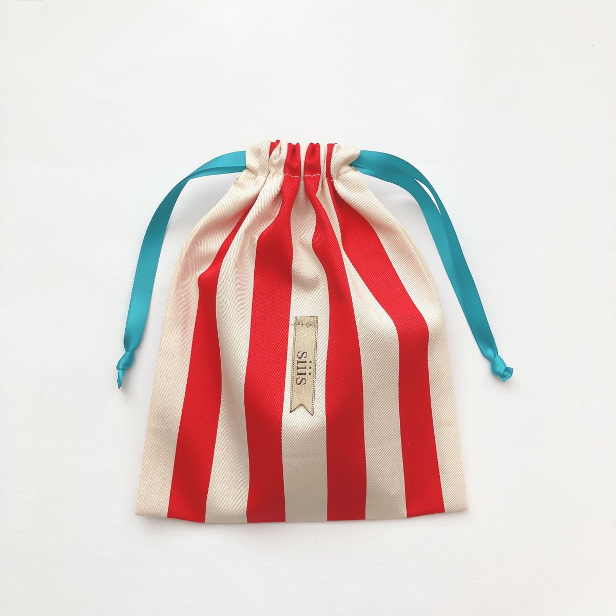 WRAPPING:RD  IVstriped pattern cotton pouch ()