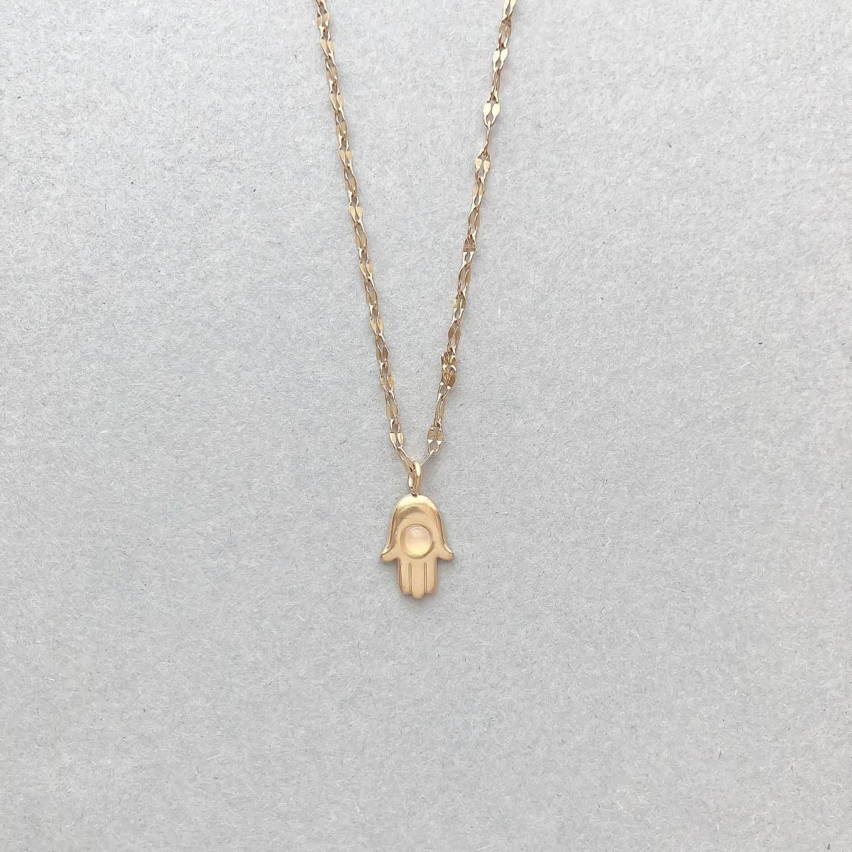 NECLACE:hamsa-steinless-AMNC0046