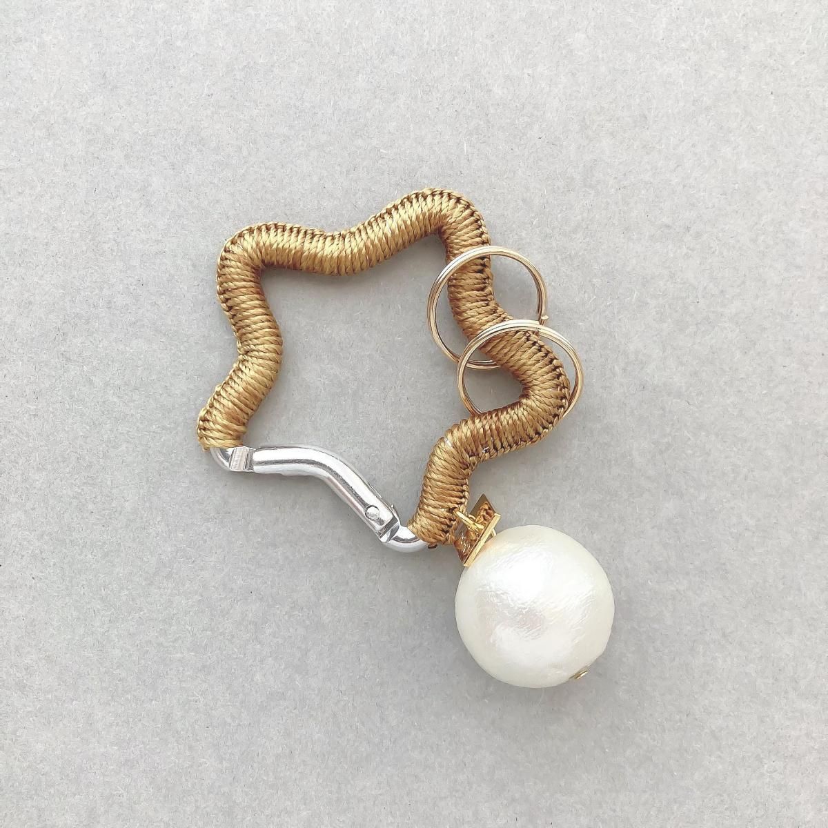 BAG CHARM:Mustard starcondiment