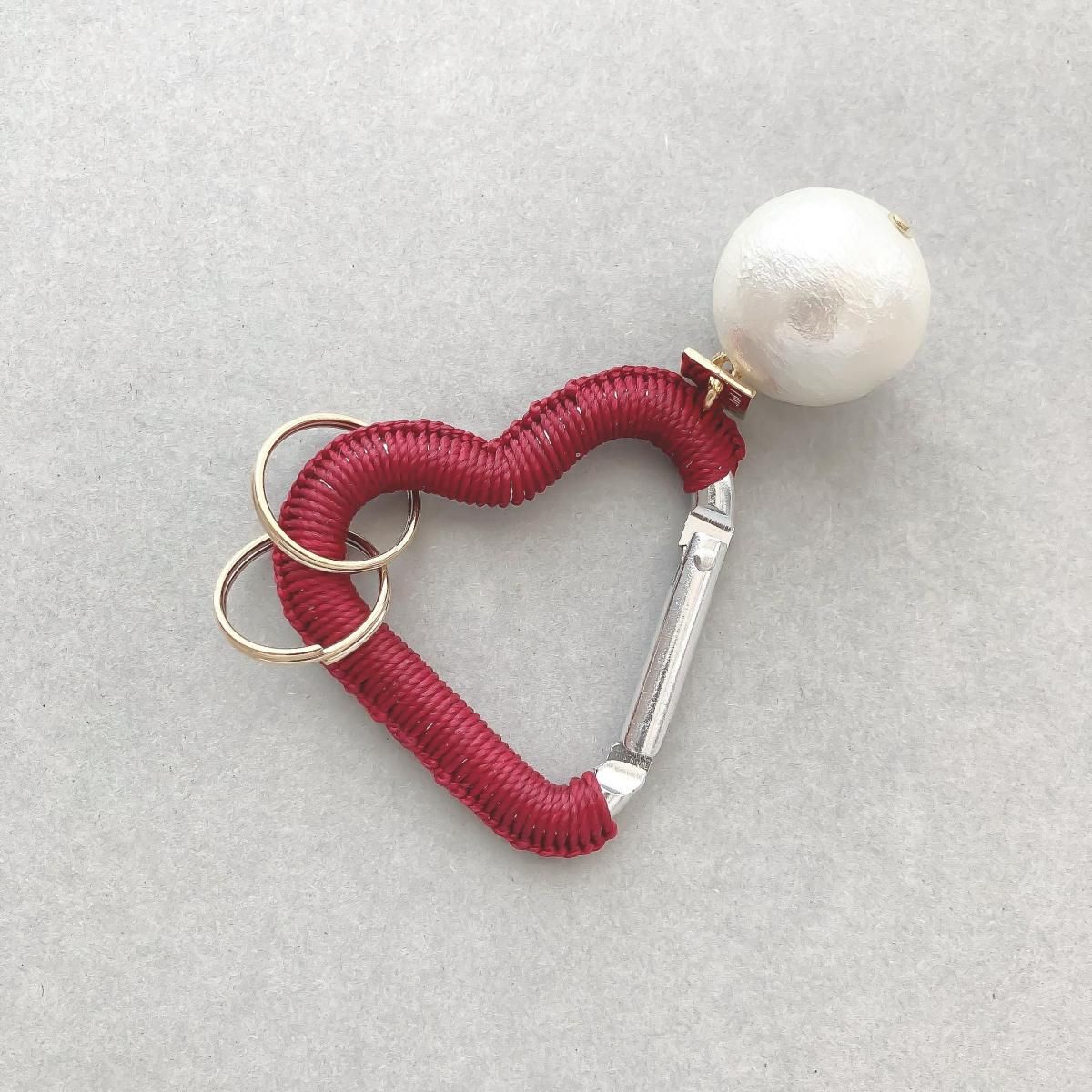 BAG CHARM:ketchup heartcondiment
