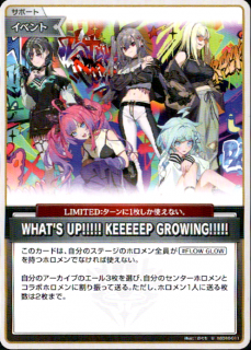 <img class='new_mark_img1' src='https://img.shop-pro.jp/img/new/icons5.gif' style='border:none;display:inline;margin:0px;padding:0px;width:auto;' />WHAT'S UP!!!!! KEEEEEP GROWING!!!!!(U)(hSD10-011)