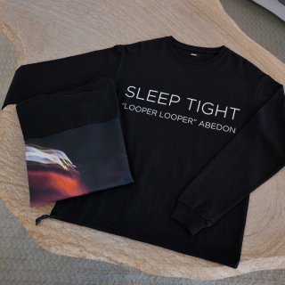 SLEEP TIGHTBLACKLong Sleeve T-Shirts<img class='new_mark_img2' src='https://img.shop-pro.jp/img/new/icons5.gif' style='border:none;display:inline;margin:0px;padding:0px;width:auto;' />