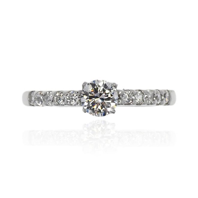 ZEXIMO公式】 婚約指輪 プラチナ ダイヤモンド0.5ct エンゲージリング 「ブリリアントエレガンス」 H&C 鑑別書付 - ZEXIMO  ～ゼクシモ公式オンラインショップ